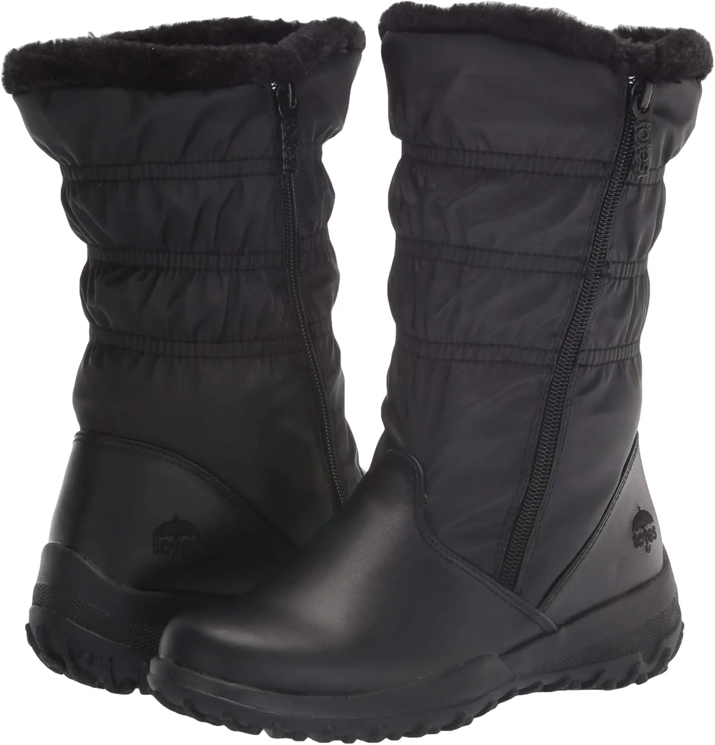 totes Women's Madina Insulated Waterproof Snow Winter Boots