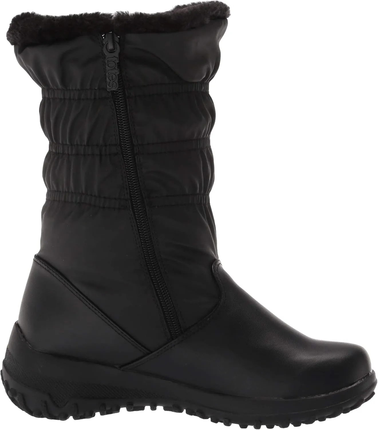 totes Women's Madina Insulated Waterproof Snow Winter Boots