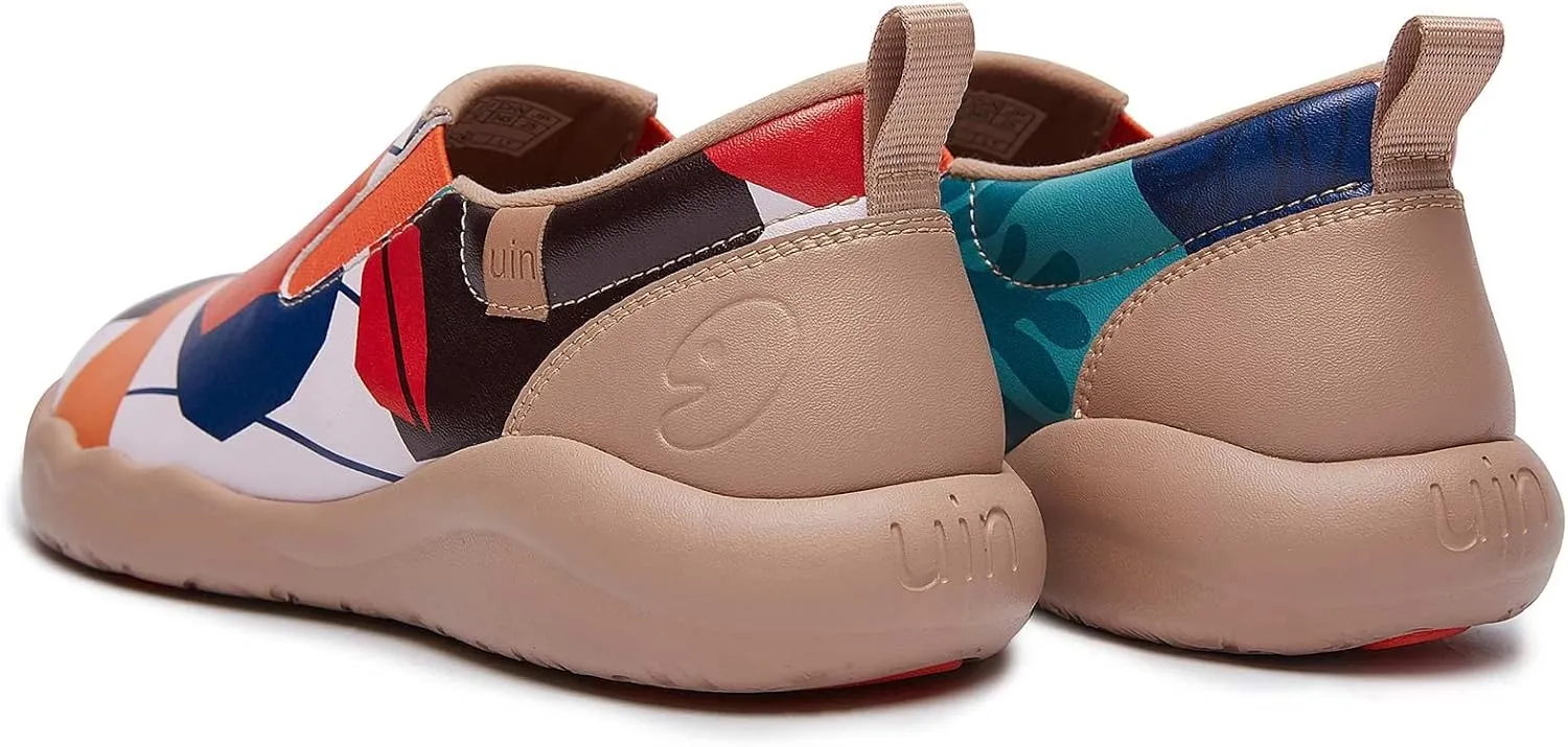 UIN Women's Walking Travel Shoes Slip On Microfiber Casual Loafers Lightweight Comfort Fashion Sneaker