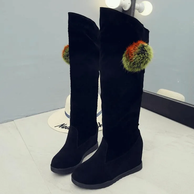 Women Winter Snow Boots Knee High Boots