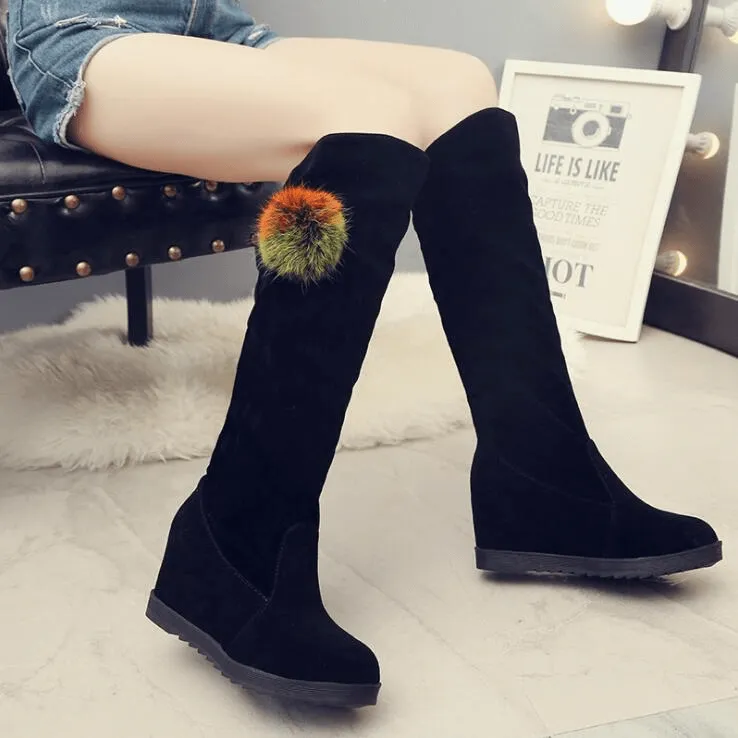 Women Winter Snow Boots Knee High Boots