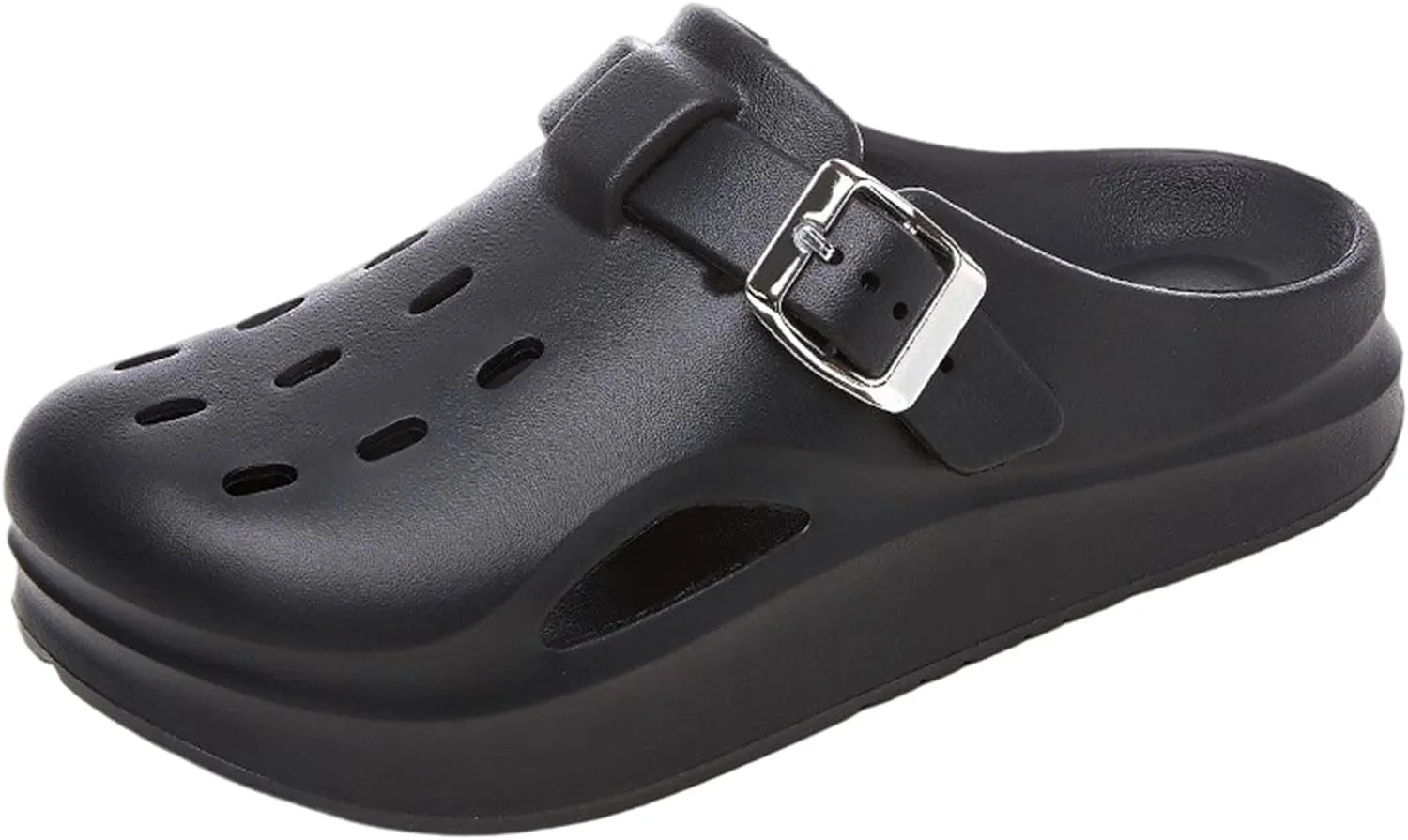 Women's Slide Sandals Comfortable Thick Sole Clogs Arch Support Slippers Casual Wear Lightweight Slip On Mules